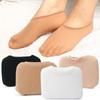 20/40/60pcs Transparent Invisible Socks Women Summer Thin Boat Socks Non-slip High Heels Slippers Seamless Ice Silk Ankle Sox