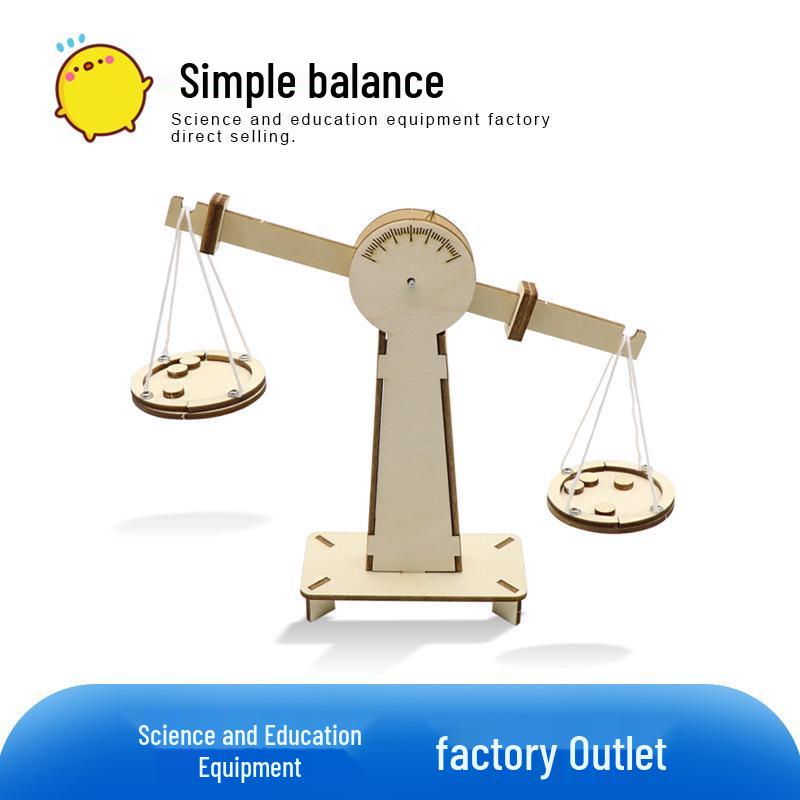 

Tech DIY Mini Lever Scale Kit for STEM Education - Ideal for Toddlers and Primary Students