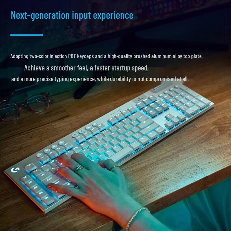 Logitech G915X LIGHTSPEED Tri-Mode Low-Profile Mechanical Gaming Keyboard