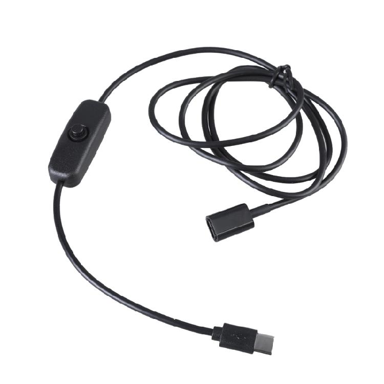 

Type C USB Extension Cable Male to Female 5V 3A with Push in Key Switches for Charging 1