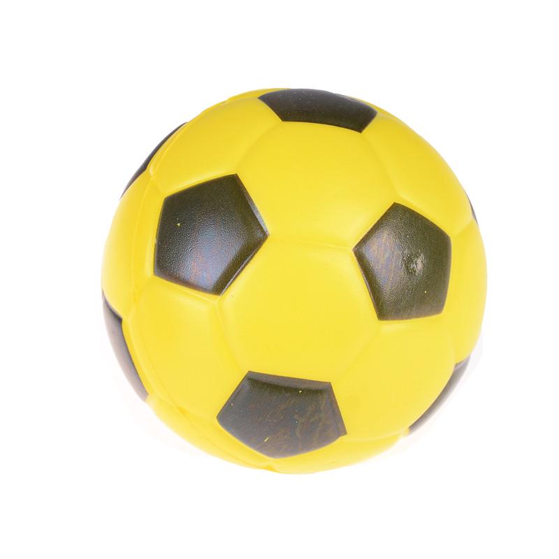 Palla Antistress in Spugna PU da 10 cm Palla da Calcio Rimbalzante Giocattolo per Bambini Gioco Sportivo all'Aperto