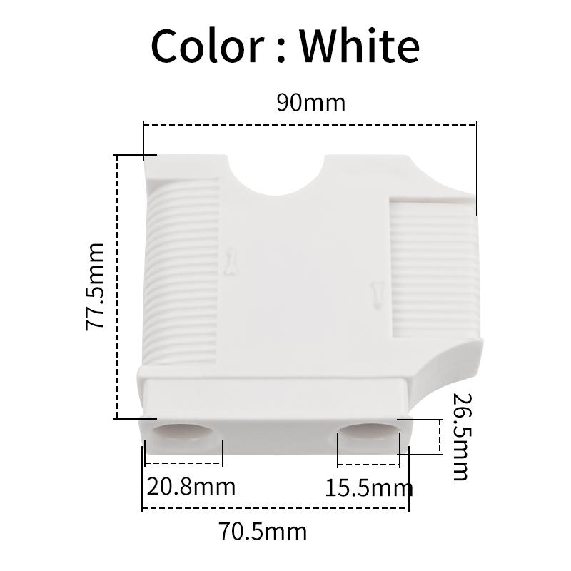 

1 Pcs ABS White Fender Anti-collision Ball Holder Boat Fixed Cable Adjuster Cable Hanger Regulator for Marine Accessories белый
