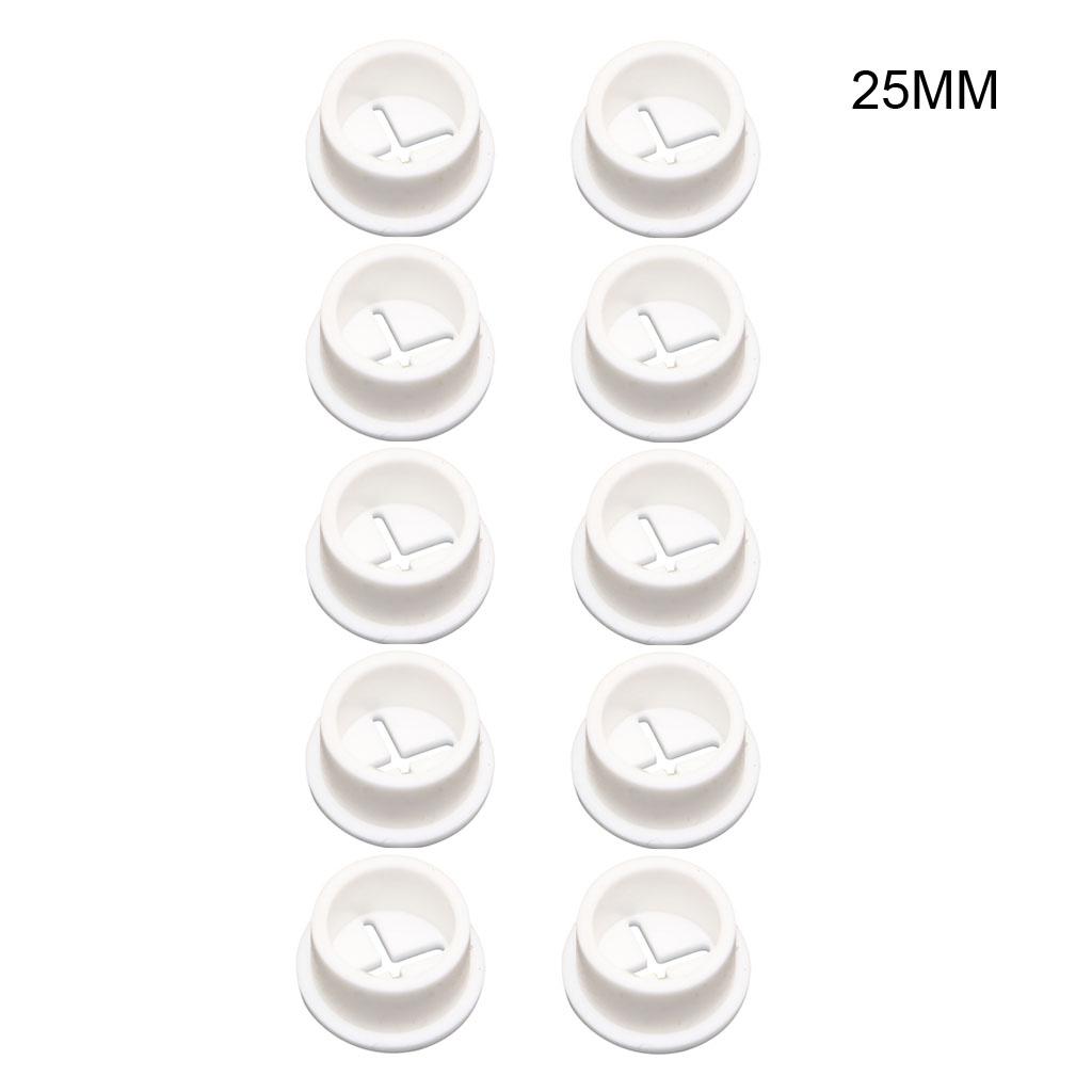 10 Pcs Flexible Wire Rubber Grommets Rubber Cable Cord Grommet for Desk Table Console Furnitures Hole Cover Dustproof