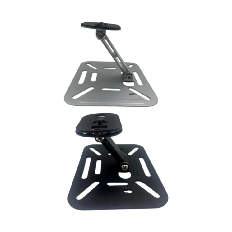 Quick Release Projector Stand Foldable Double-tiered Projector Holder For Home Theater Desktop/Wall/Ceiling Mount 3 in 1