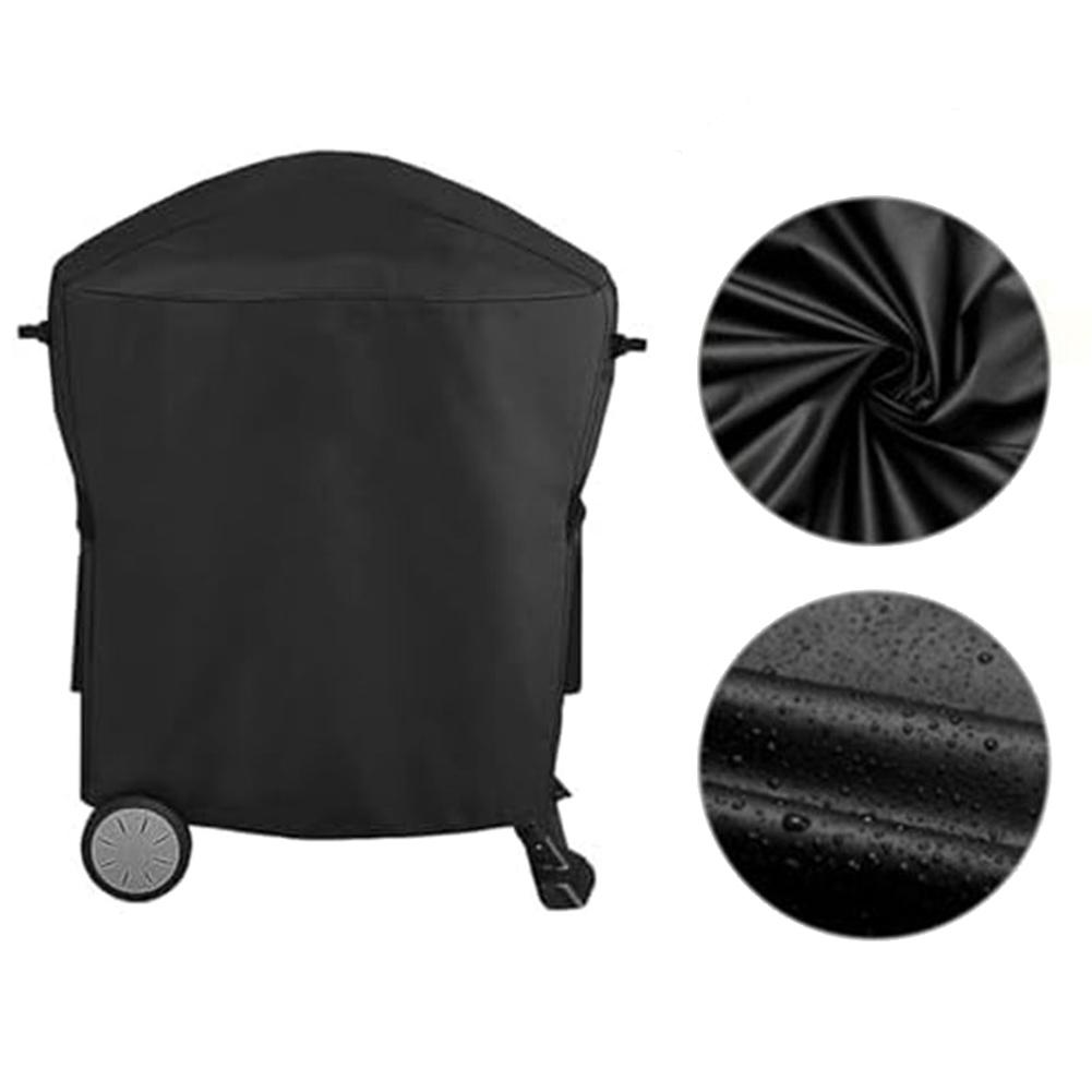 Grill Storage 210D Oxford Cloth Cover Waterproof Grill Cover Full Coverage Sturdy Material Easy To Store Easy To Use