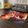Neuer Genshin Impact Cartoon Spiel Teppich für Schlafzimmer Wohnzimmer Sofa Spielzimmer Fußmatte Heimdeko, Kinderbereich Teppich Rutschfest Geschenk