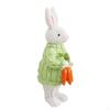 62KD Resin Spring Rabbit Beautiful Desk Animal Model Safe Toy Gift for Kids
