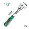 72 Tooth Ratchet Handle Drive Ratcheting Removal Tool Quick Portable Garage