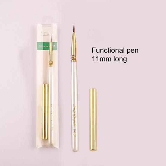 Odolné pero na zdobení nehtů Neodlupující se, opakovaně použitelné DIY