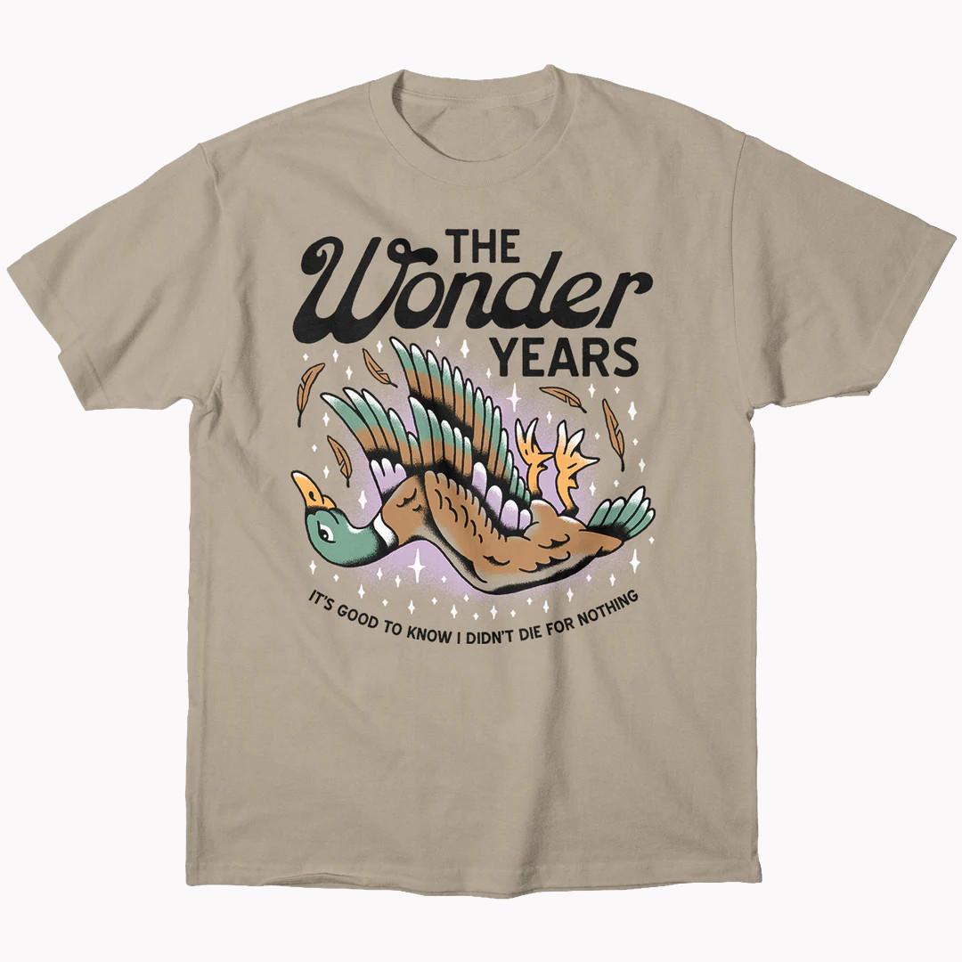 The Wonder Years Band Album Heavy Cotton Sand T Shirt JU942 S