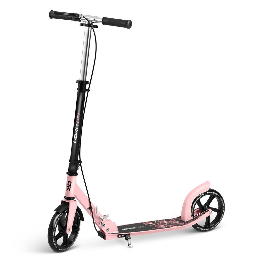 Soke City Scooter Black And Pink