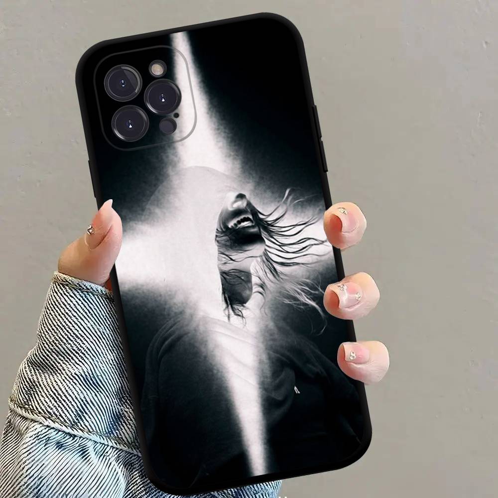 Singer 2hollis Albums Phone Case Black Soft Silicone TPU Phone Case For IPhone 11 12 13 14 15 16 17 Pro Plus Mini Max
