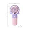 1pc Daisy Flower Small Fan Household Outdoor Pocket Compact Fan Handheld Mini Portable USB Charging Handheld Mini Fan