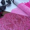3m x 16.5cm French Chantilly Lace, Two-tone Non-stretch Eyelash Lace Trim for Bra, Underwear, Lingerie, Dress, Garment, Sewing &  Crafting