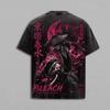 Kyoraku Shunsui BLEACH T-shirt Manga Vintage Washed Oversized T Shirt Summer Short Sleeve Polyester Tee Clothes Men Unisex Clothing