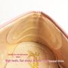 Silicone Gel Heel Cushion: Thickened, Invisible, Double Layer, Anti-Abrasion, Anti-Pain, Massage Insert for High Heels.
