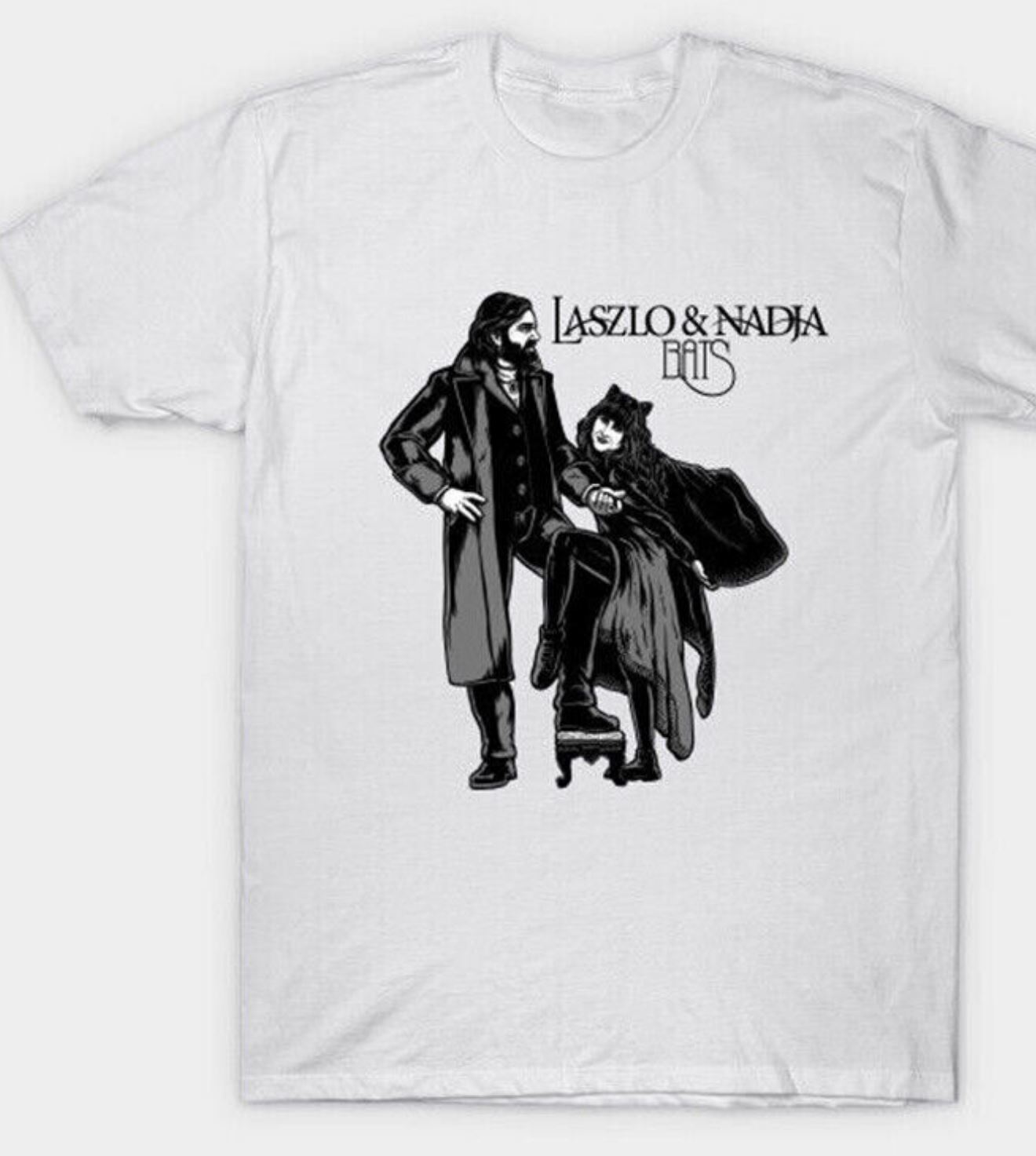 Laszlo  Nadja What We Do In The Shadows TV Series Fleetwood Mac Rumours Shirt XXL