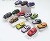 Mini Toys  Graffiti Tin Cars 48 Pcs Alloy Iron Graffiti Pickup Truck Table Mounted Accessories Model Car