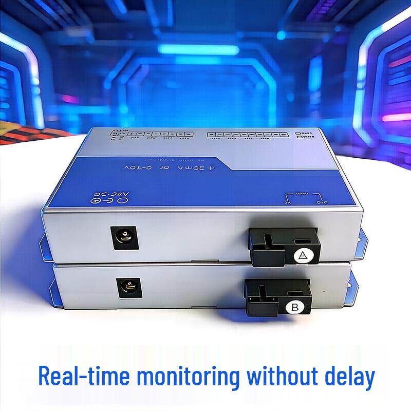 4-Channel Bi-Directional Analog Signal Fiber Optic Transceiver