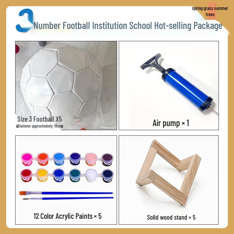 Customizable DIY Graffiti Football - Perfect for Kids & Adults