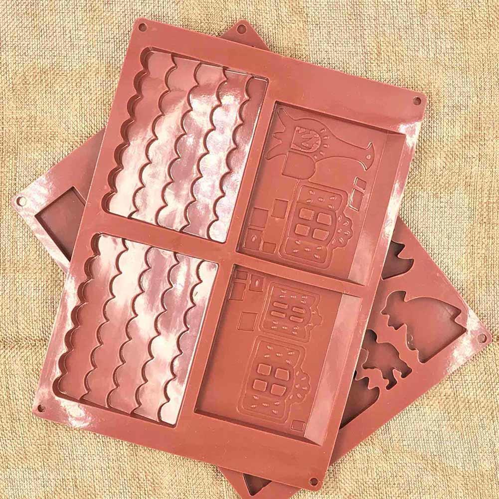1 STÜCKE Kuchen Kekse Keks DIY Backen Tier Serie Form Silikonform 8 Fondant Neu