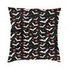 Vampire Bat Throw Pillow Case Home Decoration Halloween Goth Occult Witch Nordic Cushion Cover Car Double Sided Print Pillowcase