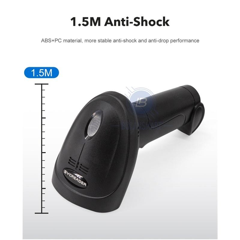 1D 2D Barcode Scanner Wired Wireless Bluetooth Bar Code Reader Omni-directional Scanning For Supermarket Logistics Product
