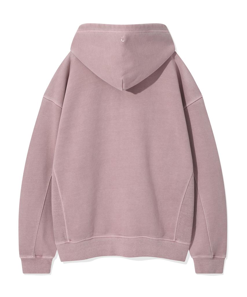 Wacky Willy Pigment Zip-Up Hoodie Pink