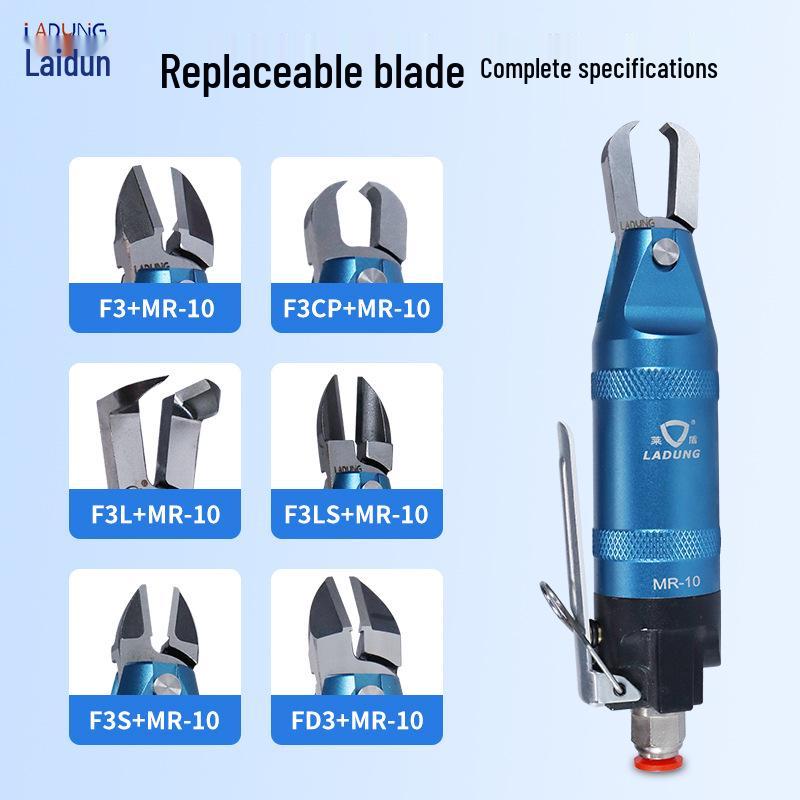 MR-10 Handbetätigte Pneumatische Luftschere für Kunststoff, Kupfer und Eisen - F3F3L Flachklinge.