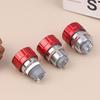 16/19/22Mm 1No1Nc Metal Emergency Stop Buttons Switch Self-Locking Ultra Short Style Waterproof Power Emergency Stop Switch