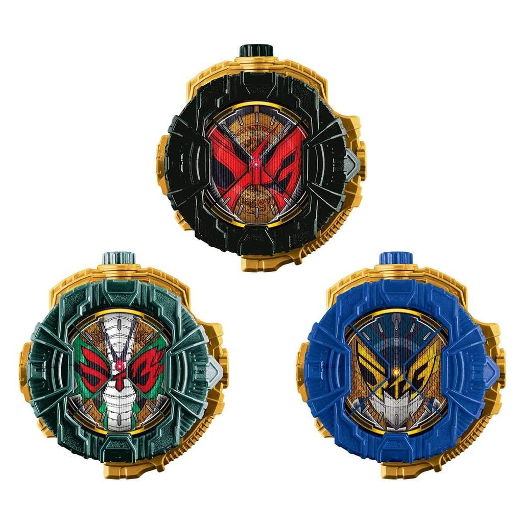 BANDAI Kamen Rider Zi-O DX Baalx & Zonjis & Zamona Slide Watch Set