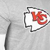 Maillot de football - New Era - NFL Kansas City Chiefs - Gris - Manches courtes - Col arrondi