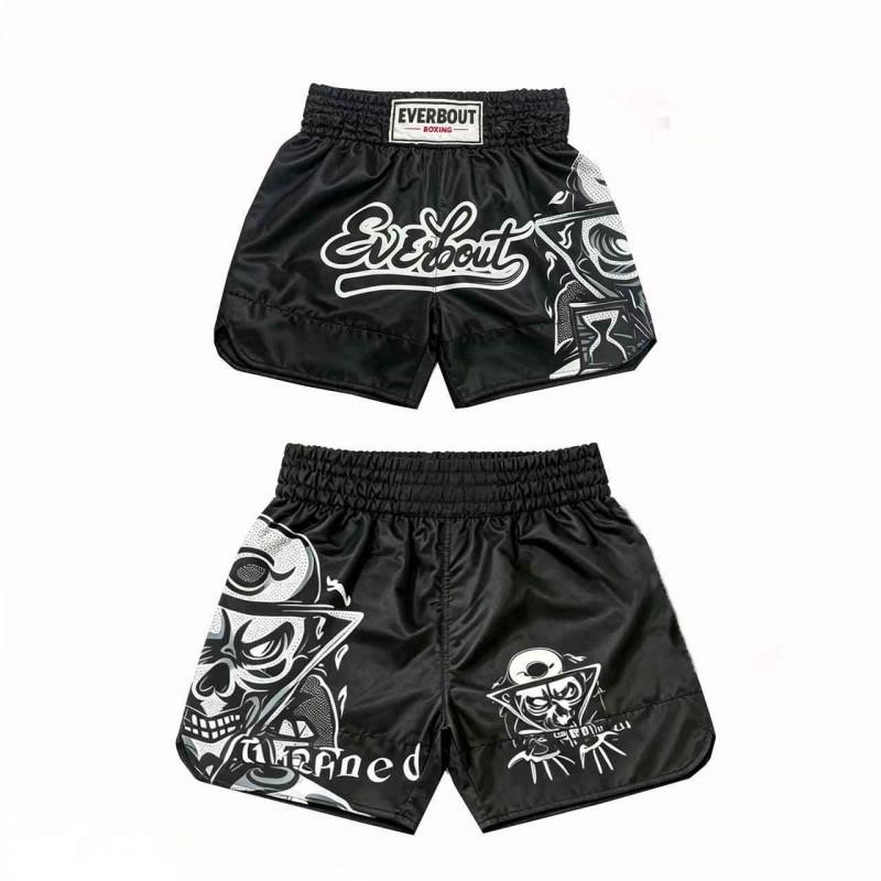 Martial Arts Shorts Boxing Muay Thai Kickboxing MMA Training Gym Wear Breathable Quick-Dry Sportswear