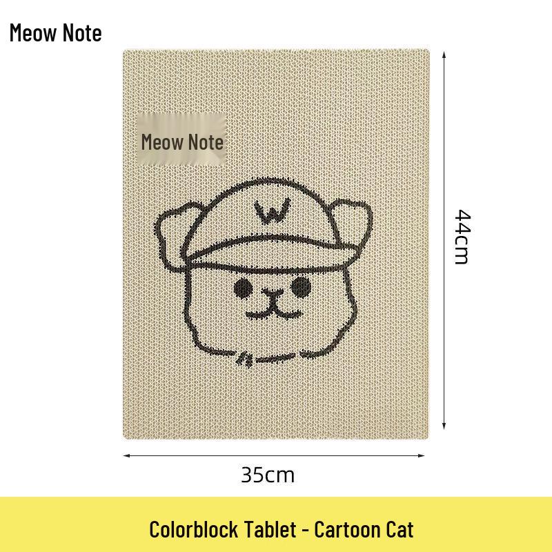 Wandmontierter selbstklebender Katzenkratzer: Vertikale Wellpappe zum Krallenschärfen, Kratzfest, Verschleißfest