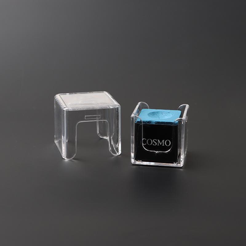 

Transparent Acrylic Billiard Cue Chalk Set for Nine Ball and Chinese Eight Ball Snooker