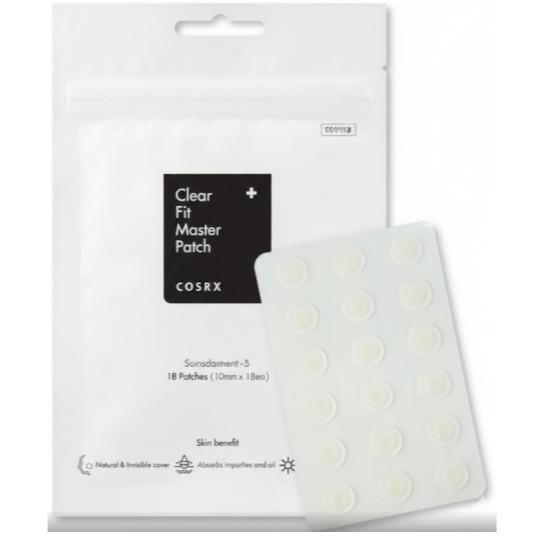 COSRX Clear Fit Master Patch 10mm x 18 Patches (1 Pack) Clear Fit Master Patch  1