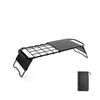 Folding Campfire Grill Adjustable Height and Length Portable BBQ Stand for Camping Folding Table