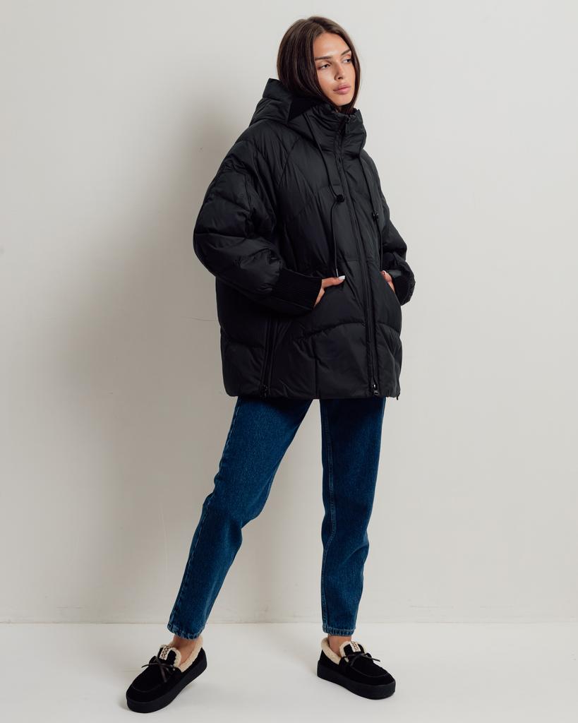 Winter Jacket Clasna 25667 S Black