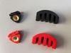 Professional Black/Red Violin Silencer Mute