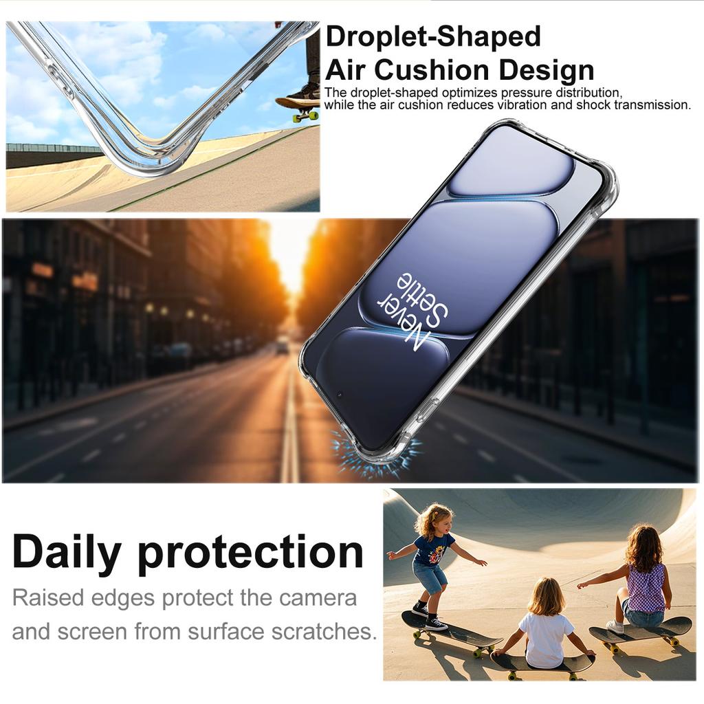 For OnePlus Ace 6 5G Phone Case IMAK Shock-resistant Soft Case