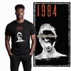 Coolmind X0096 1984 Scream Tee 100% Cotton Exclusive Graphic Men Tshirt Big Size Streetwear T Shirt for Men Tee Shirts