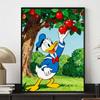 Disney Donald Duck picking apples 5D handmade diy diamond painting kit, home wall decoration