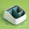 Remote Control Miscellaneous Storage Box Plastic Lattice Student Desktop Stationery Rack Storages Boxs Home Cosmetics Organizer