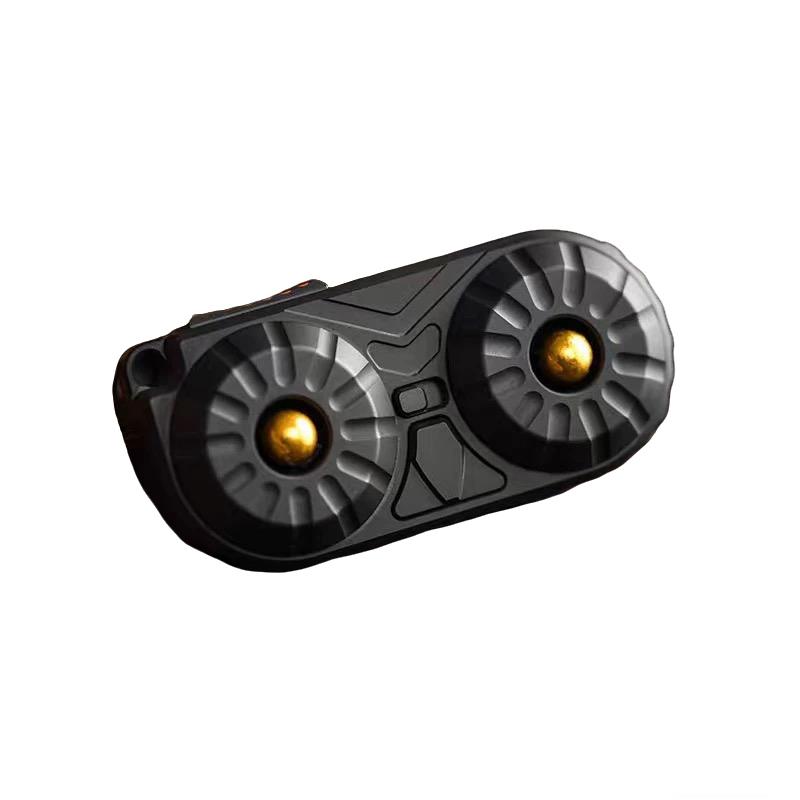 Owl EDC Magnetic Push Slider Stainless Steel Fidget Slider Toy Office Desk Toys ADHD Anxiety Stress Toys For Adult Gift