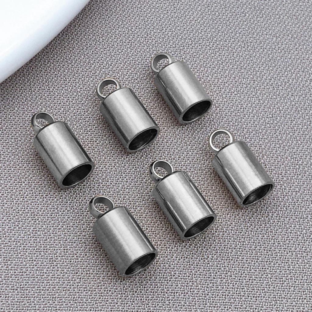 Stainless Steel Gold Chain Clasp Leather Connector for DIY Bracelet/Necklace Jewelry