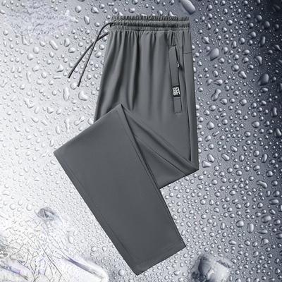 Women's Pants Ice Silk Quick-drying Pants Thin Section Stretch Breathable Casual Pants Loose Large Size Sports Running Pants