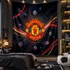 Wandbehang Tapisserie Manchester United Drucktuch für Wohnzimmer Schlafzimmer Heimdekoration