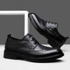 All-match Men Business Shoes Man Oxford Shoes 2024 Lace-Up Outdoor Male Shoes Genuine Leather Mens Casual Slip On Flats