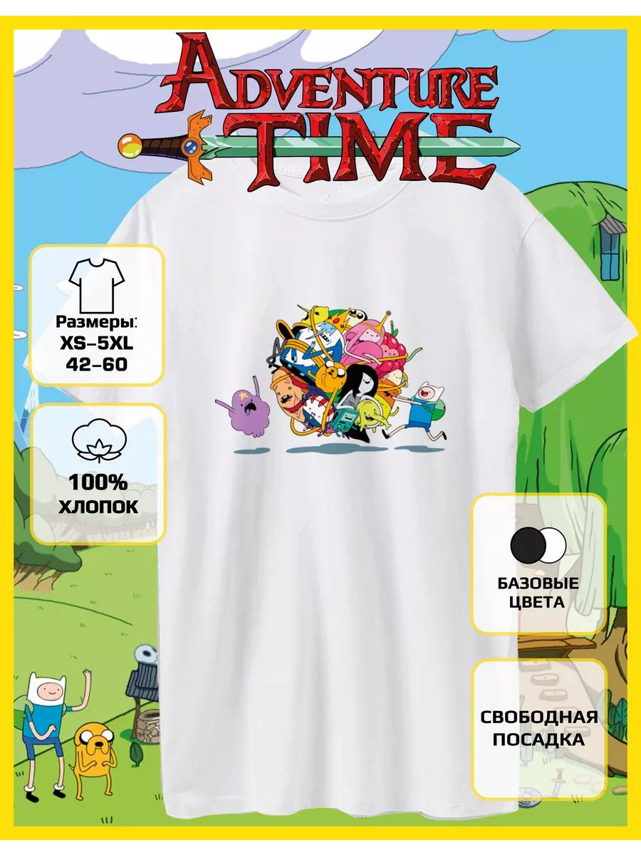 Adventure Time Printed T-shirt - adventure time M