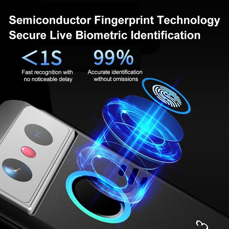 Tuya Wifi Fingerprint Lock Waterproof Intercom Face Recognition Code RFID Card Anti-theft Intelligent Door Lock with Doorbell